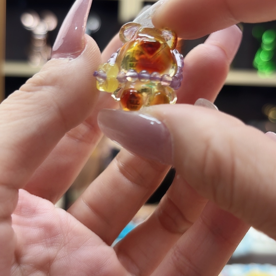 琥珀未镶嵌手链琥珀