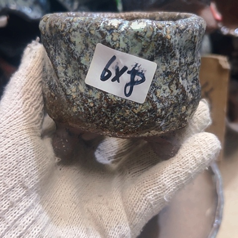 红陶粗陶花盆手工