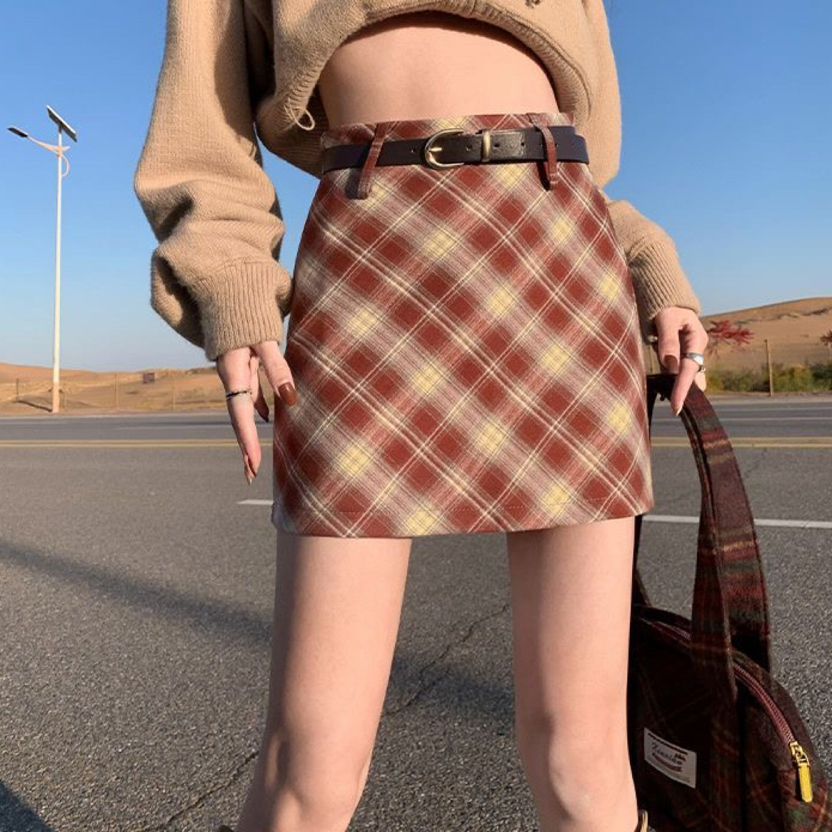 A组精品牛仔短裙（听主播报编码下单)