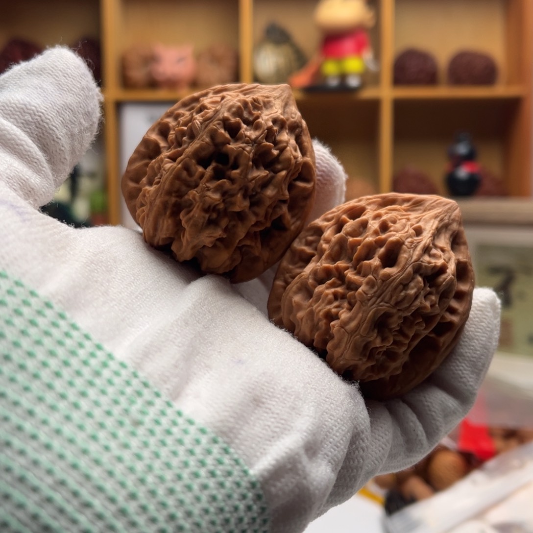 文玩核桃把件福利不退换，40鸡心