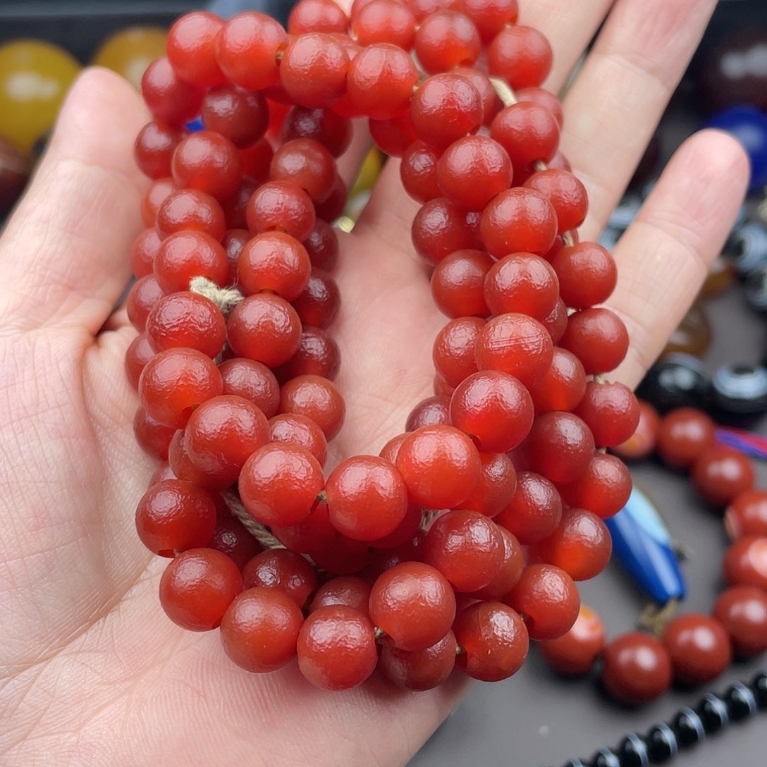 ༺***)玛瑙/玉髓未镶嵌颈饰