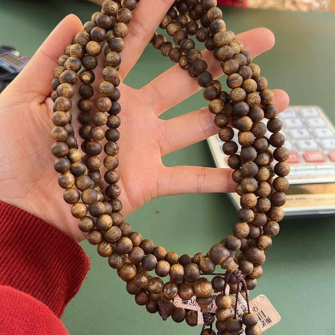 沉香手串白棋16克0.7多样性发一条