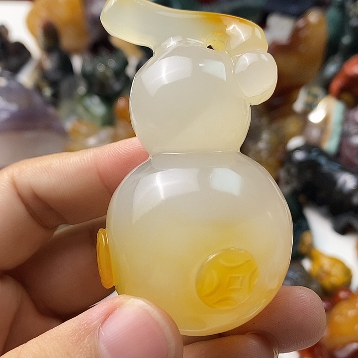 未镶嵌颈饰玛瑙/玉髓