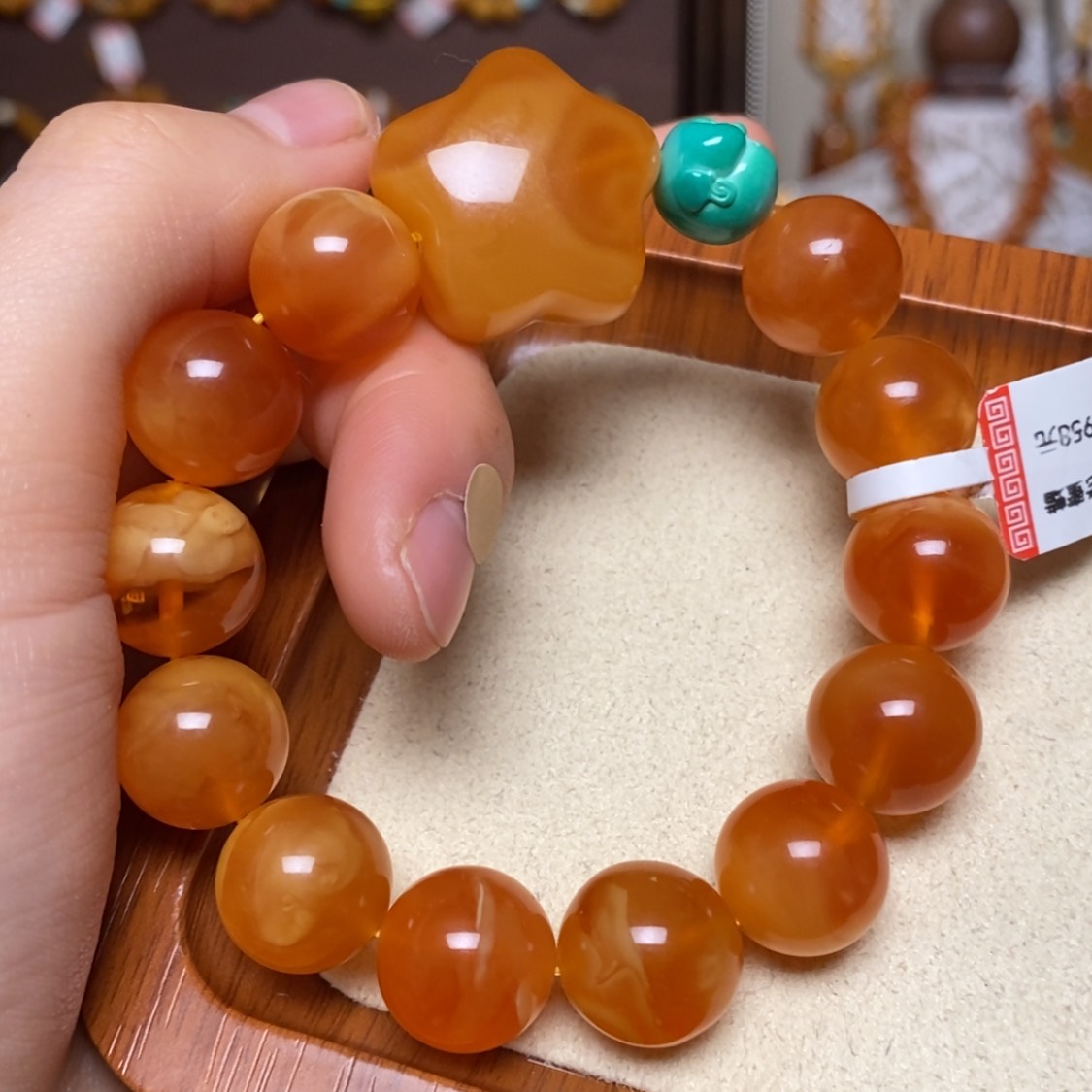 【闪购商品】手链蜜蜡未镶嵌手串