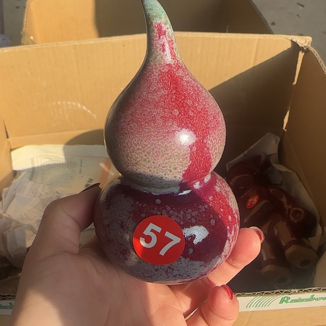 陶摆件郑家钧窑摆件