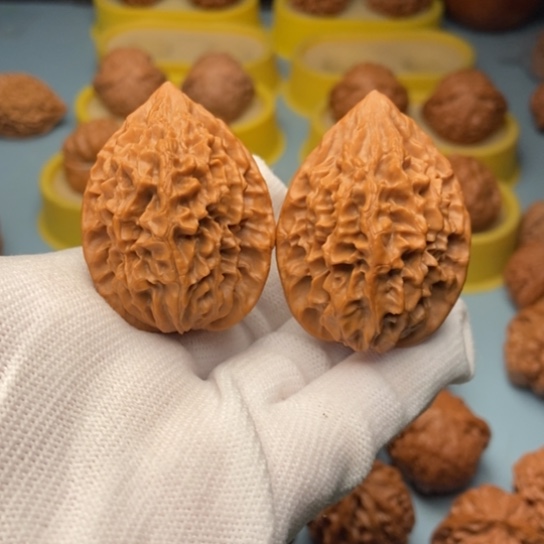 吊坠文玩核桃招财鼠全品精对 36 37