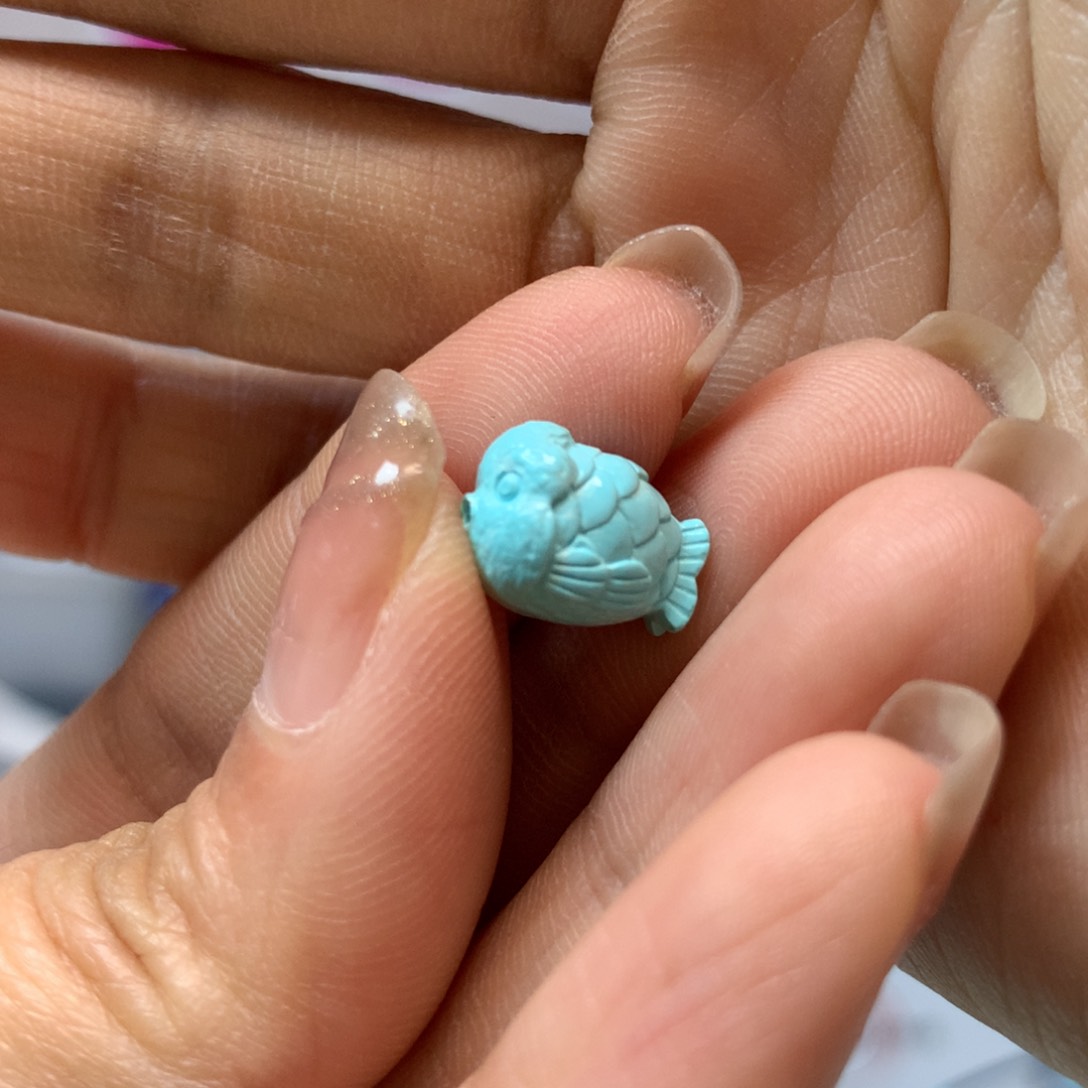 绿松石配饰未镶嵌