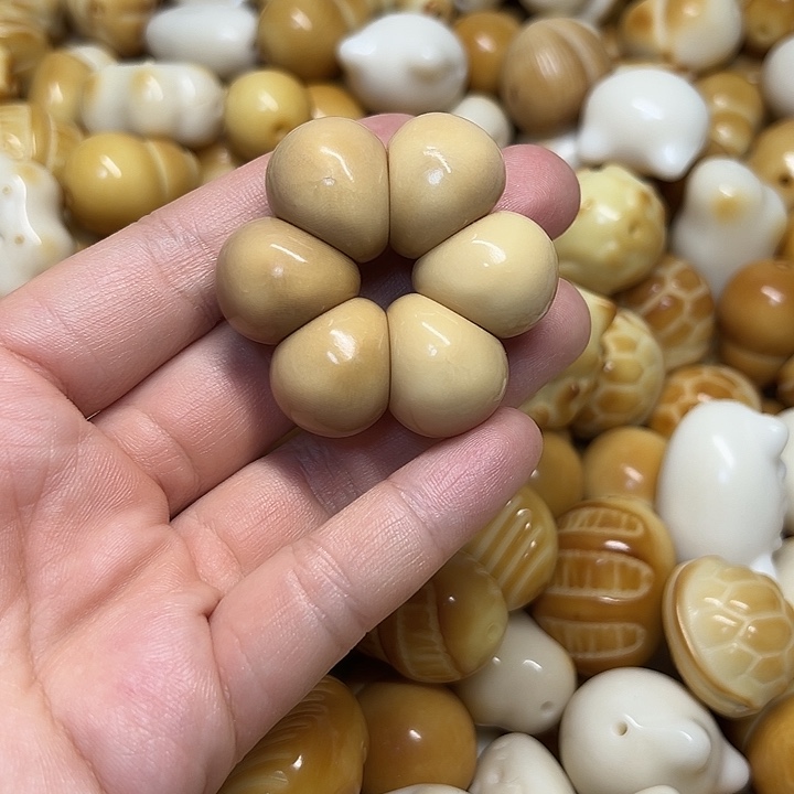 吊坠菩提根/象牙果K20 特价瑕疵款风化色蒜瓣不退不换