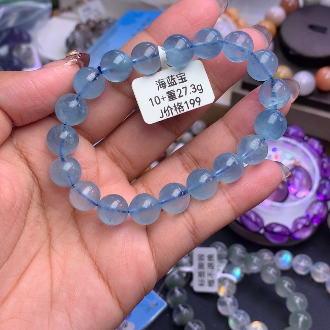 水晶手链未镶嵌开***阳手链