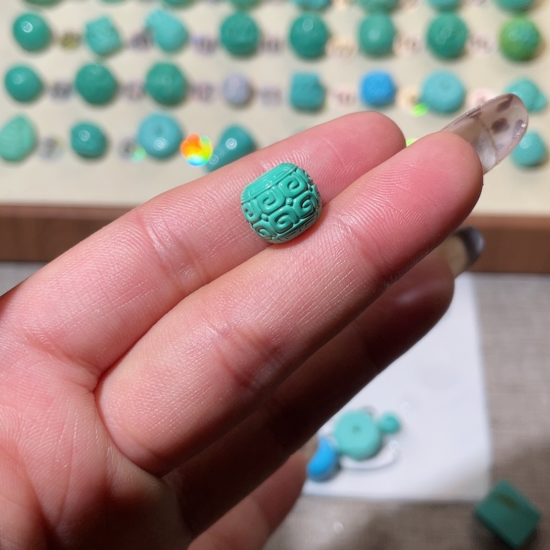 手工雕刻配饰配珠卡10+