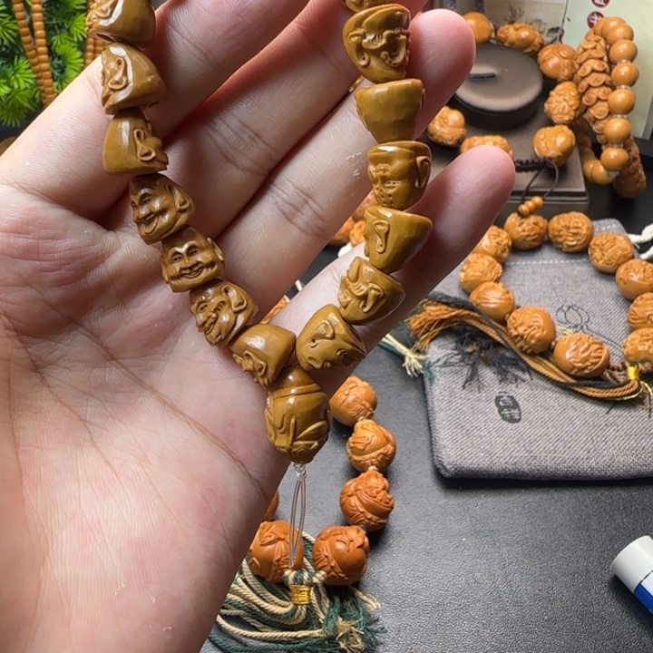 橄榄核手串/手链十八罗汉