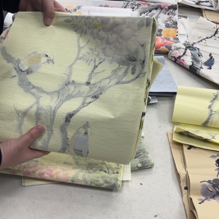 国画绘画手绘作品