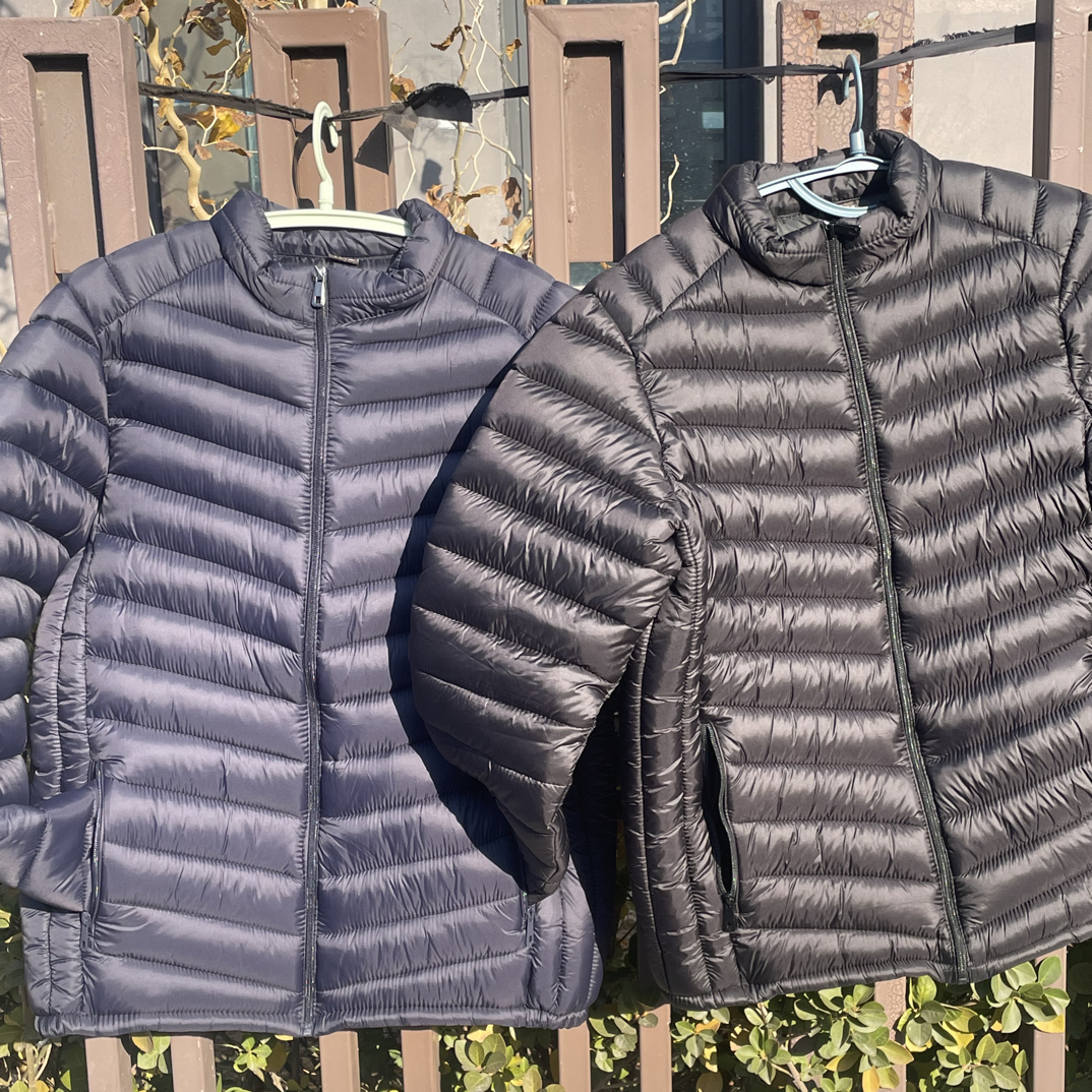 8801秋冬轻薄棉衣男士立领短款保暖休闲外套大码百搭排骨棉服