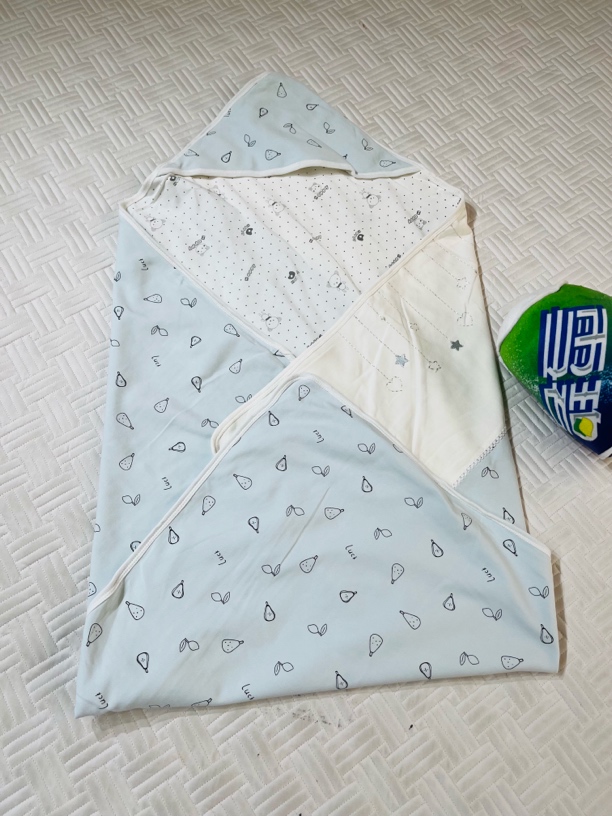 有库房味新生儿包被多用盖被薄款微瑕～T509