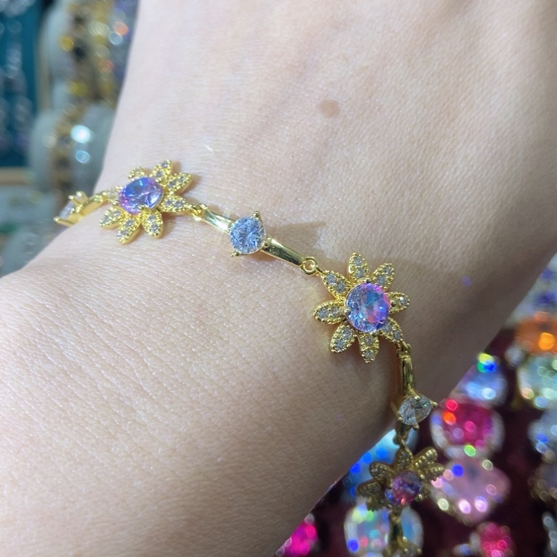 66锆石（处理）手链