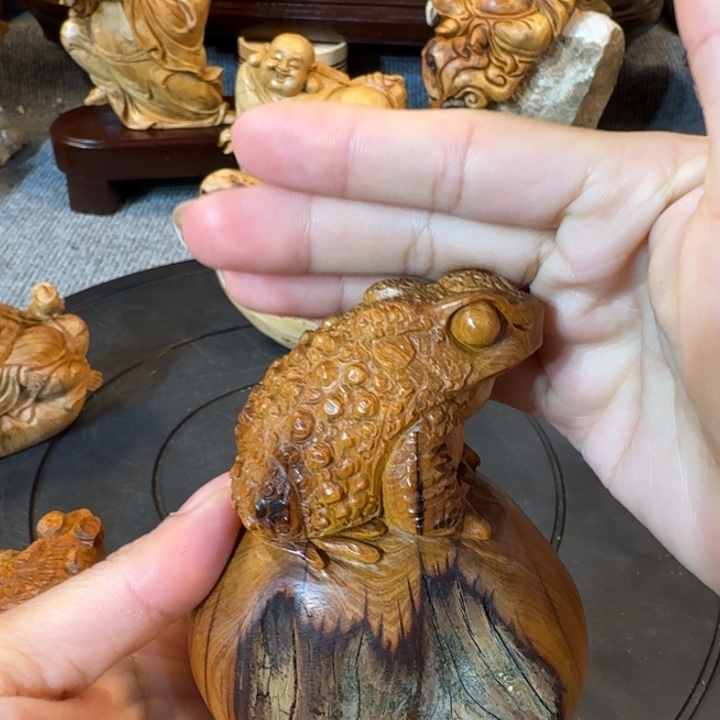 崖柏摆件手把件等