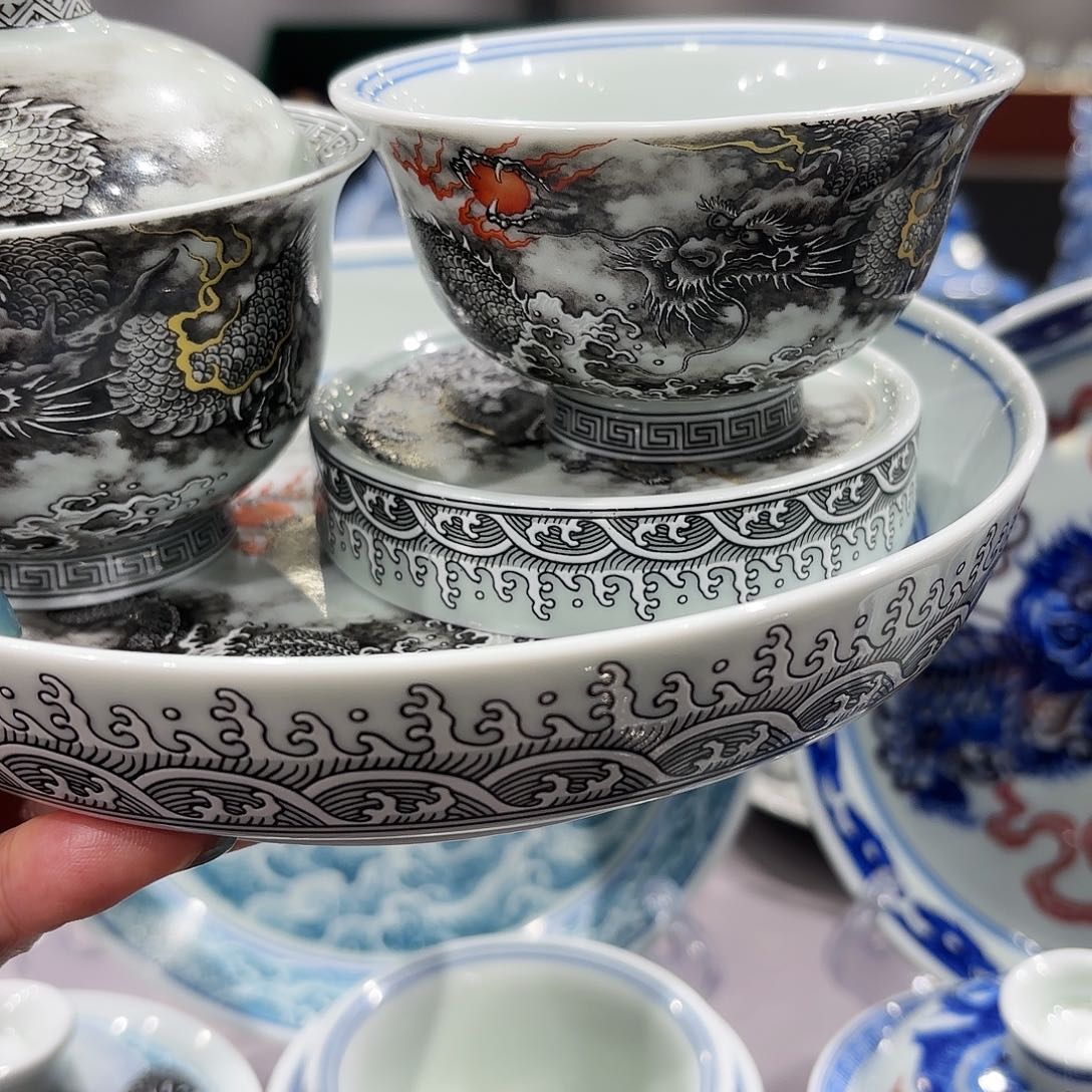 瓷片景德镇美术作品