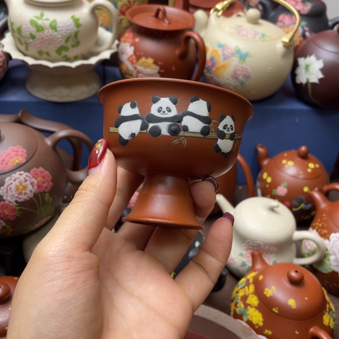 翡***翡茶杯紫砂紫砂主人杯80cc