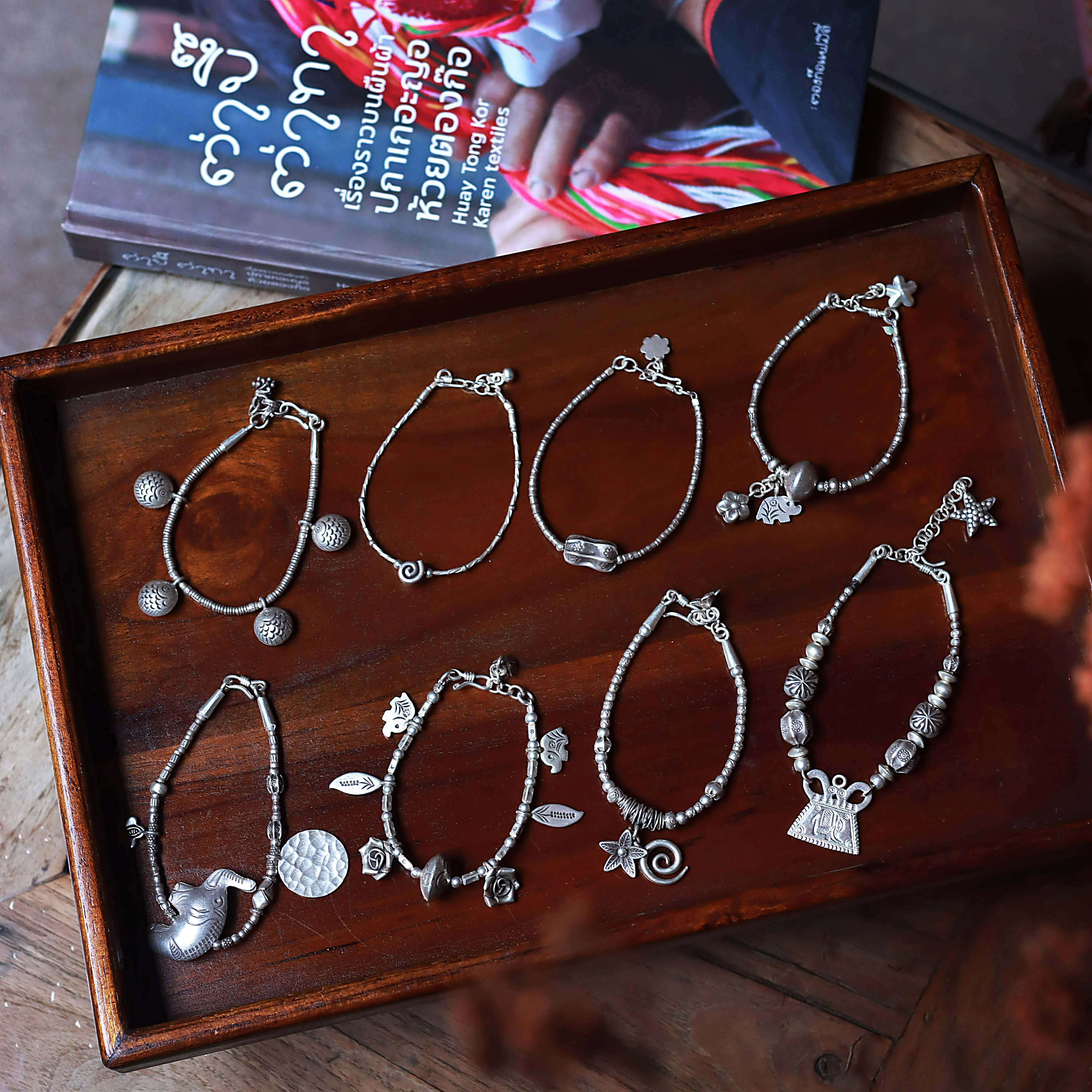 925银手链 【暖兮媛】泰国手工925银手链（直播间选款，一物一拍）