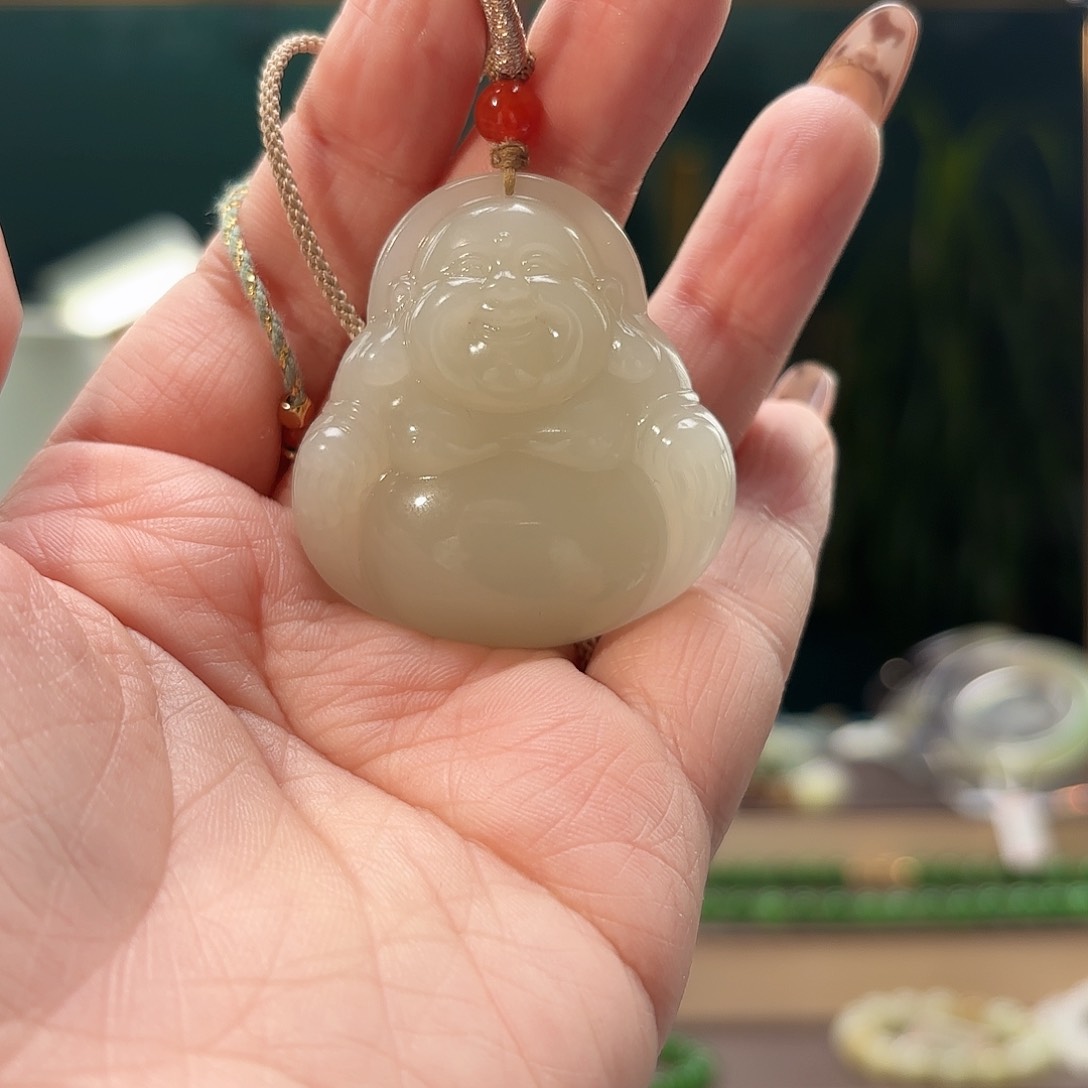 和田玉吊坠(不含链)未镶嵌
