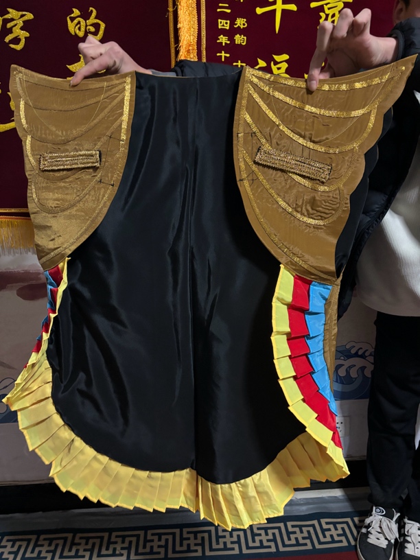 川剧变脸短打马甲（金、红）