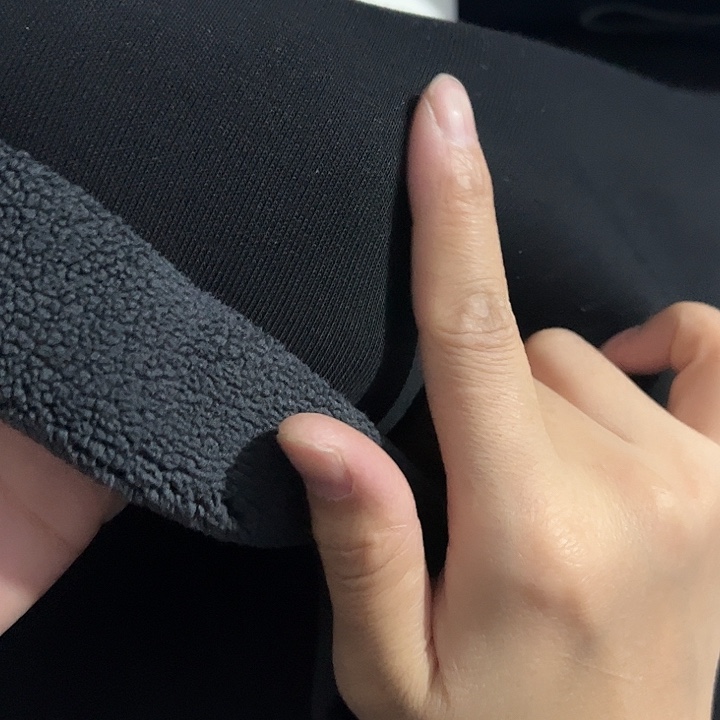 俊***艺加厚黑色奥粒绒2.1米长带螺纹