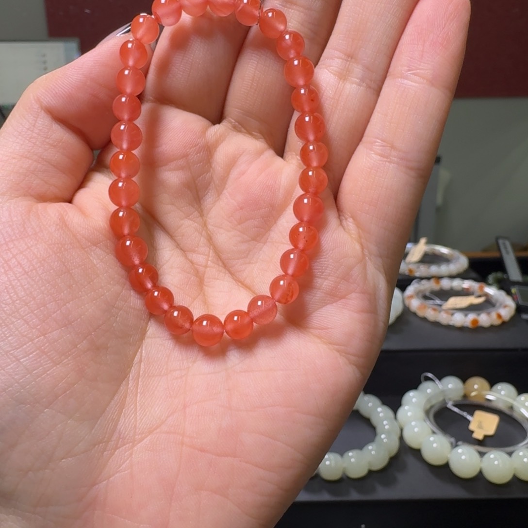 和田玉（糖玉）手链未镶嵌