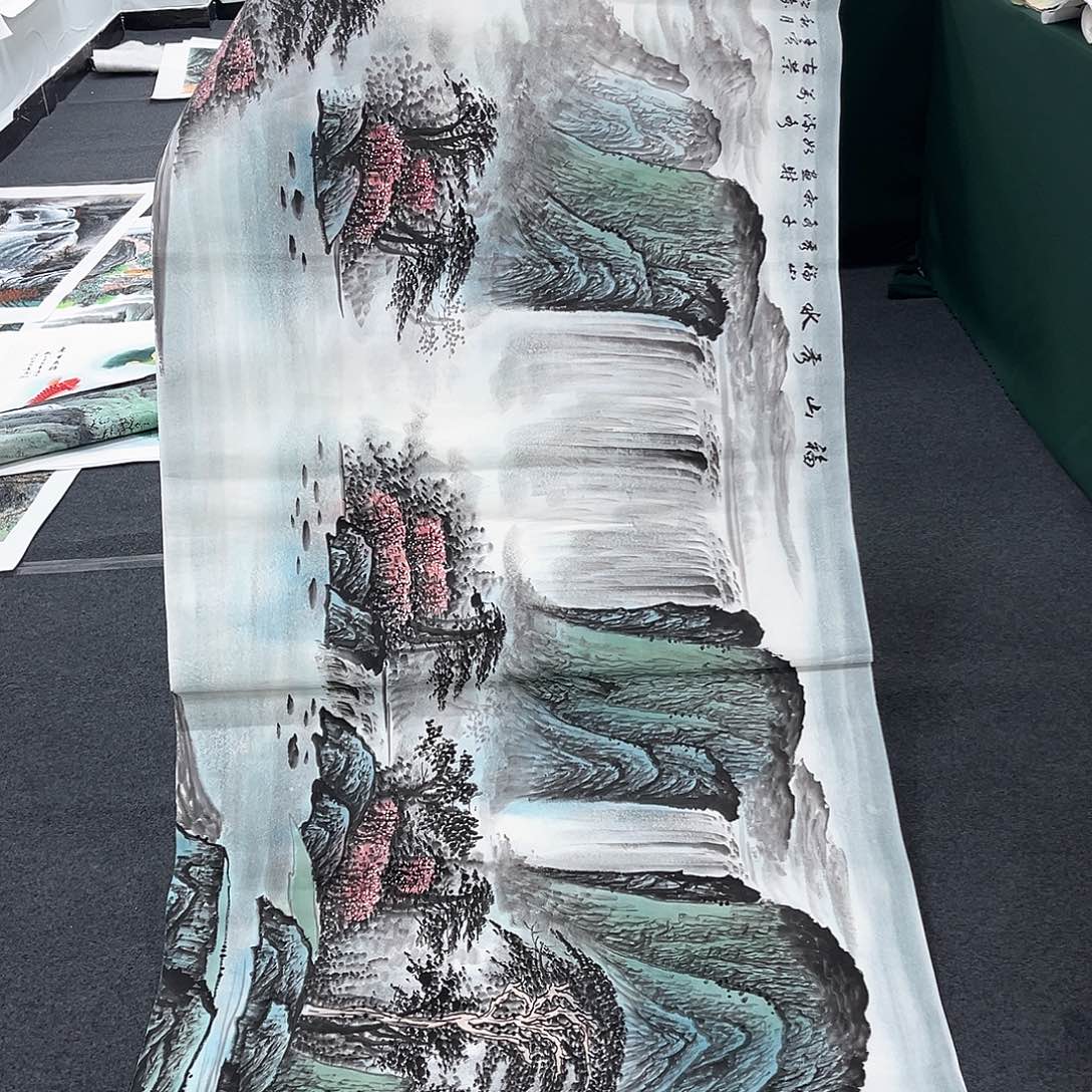 国画宣纸国画纯手绘作品