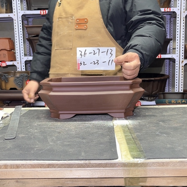 紫砂花盆紫砂等传统