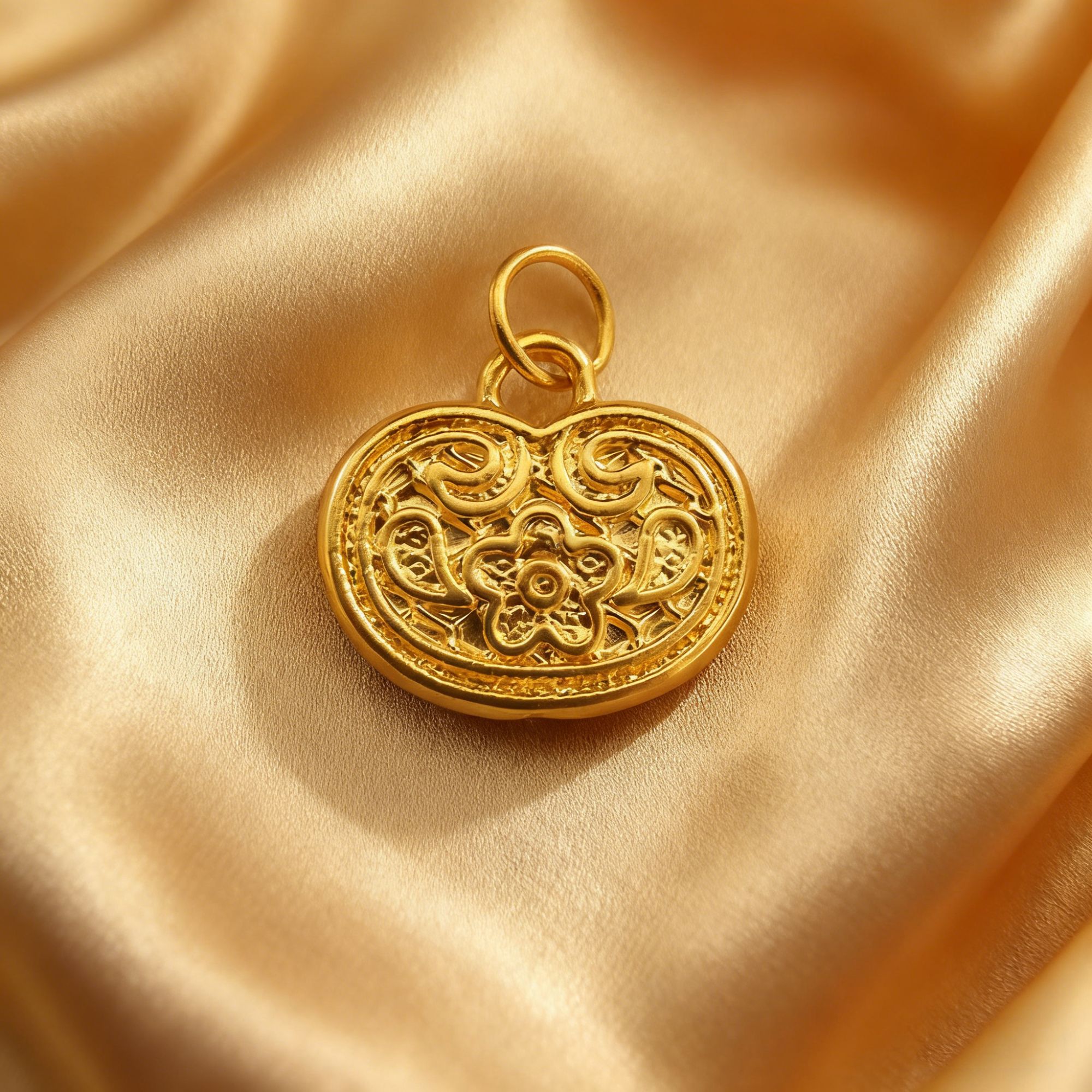 【黄金】足金999有钱花提溜素金 圆环 5D工艺CY18