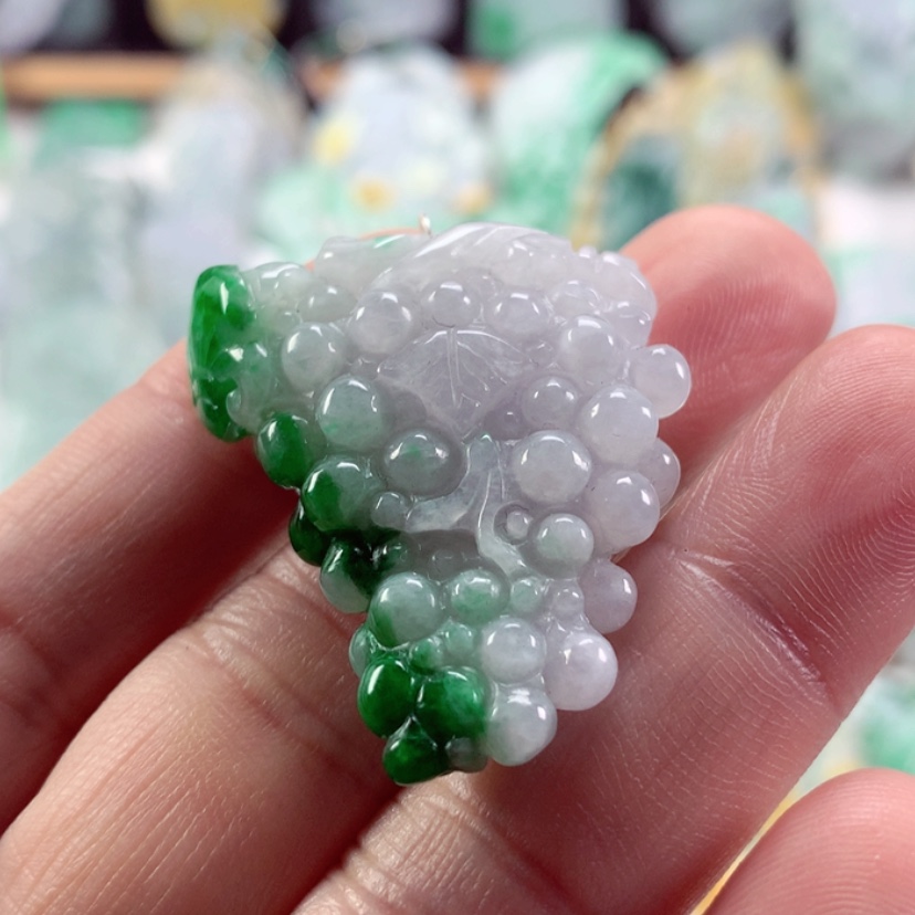 【闪购商品】翡翠吊坠(不含链)未镶嵌