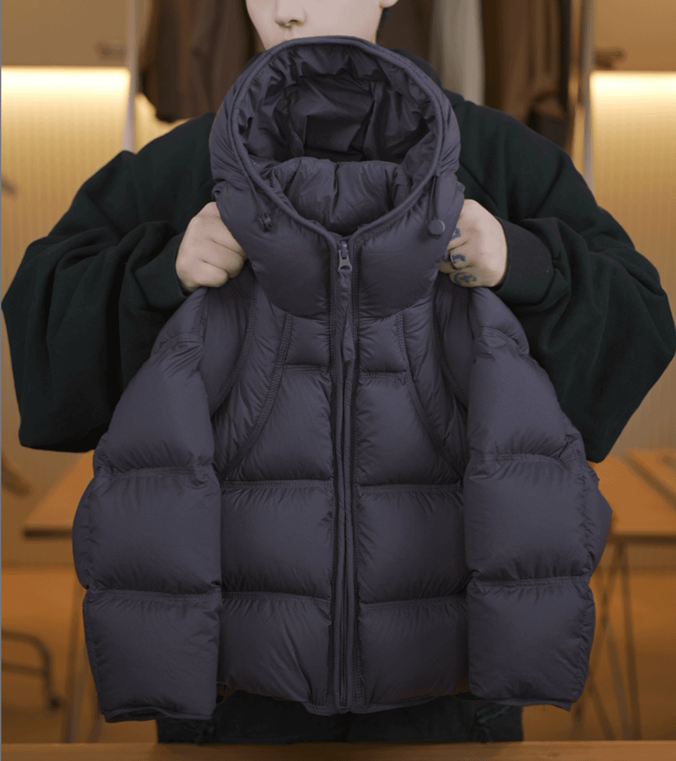 【双倍充绒】儿童冬季新款加厚男童连帽白鸭绒羽绒服冬保暖百搭外套