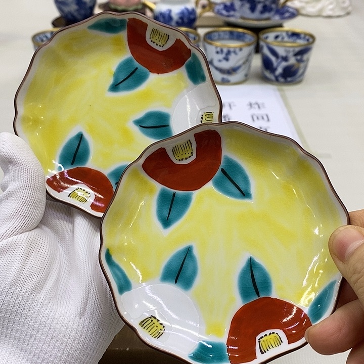 摆件口径10进口瓷器