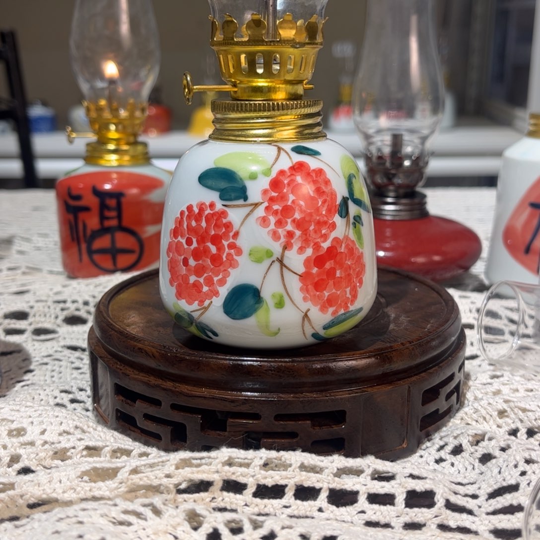 摆件景德镇陶瓷香薰灯