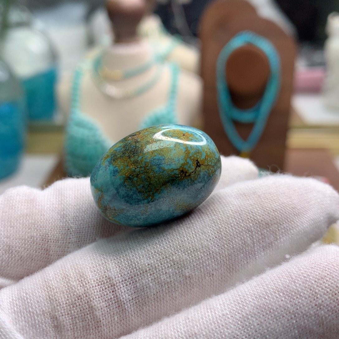 绿松石未镶嵌饰品