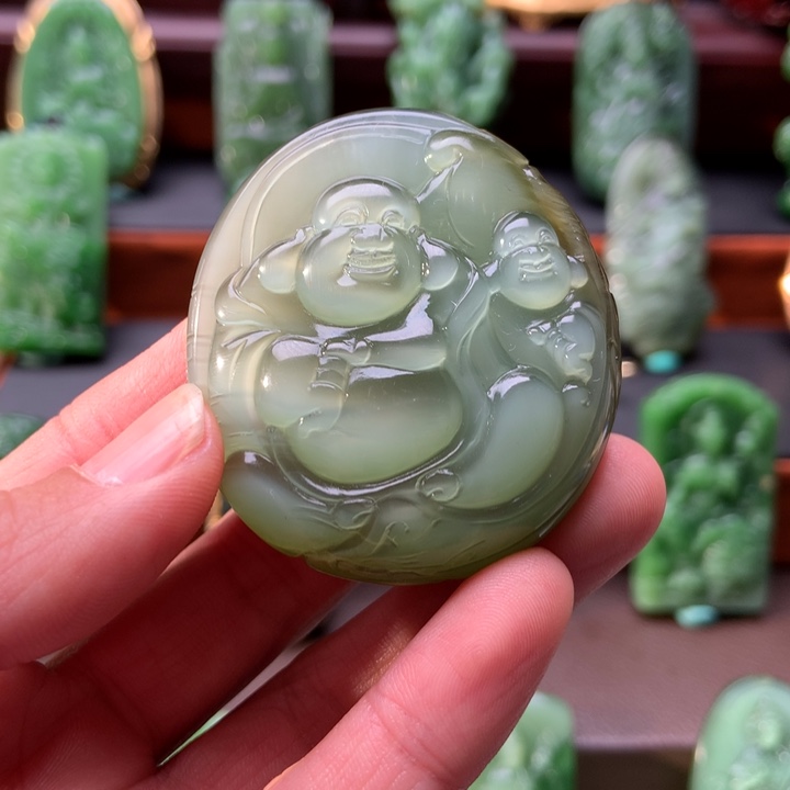 和田玉挂件未镶嵌