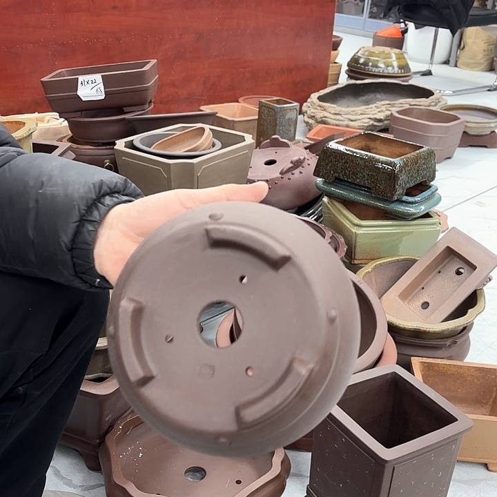 紫砂花盆紫砂的味道很好