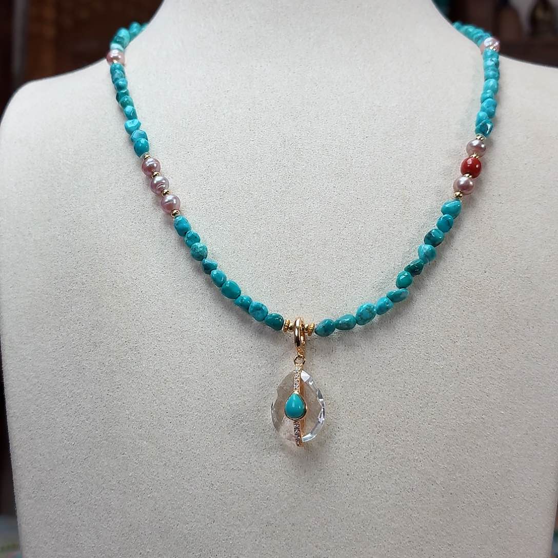 未镶嵌绿松石珠宝奇石