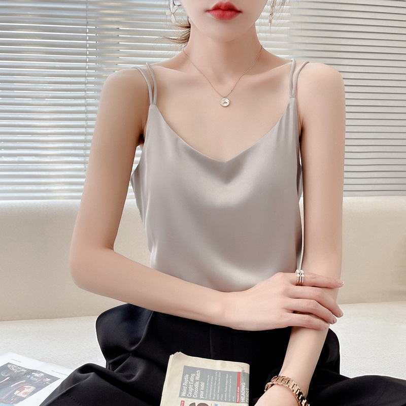 性感黑色韵味蕾丝钢圈聚拢连体背心套装舒适浪漫轻奢吊带居家背心