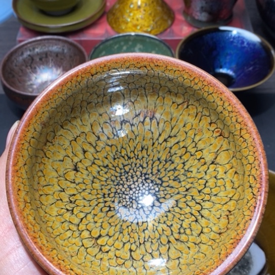 茶盏建盏主人杯茶壶盖碗品茗杯035