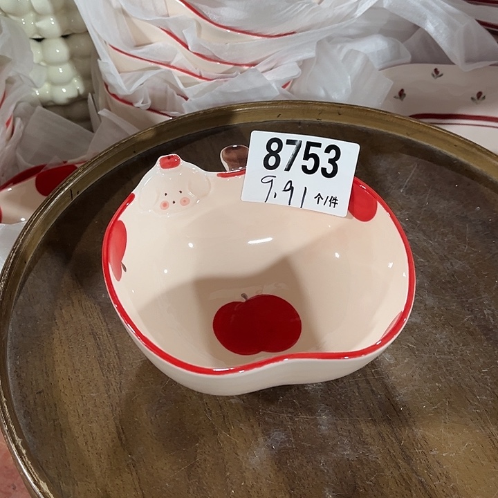 瓷微瑕外贸餐具8753