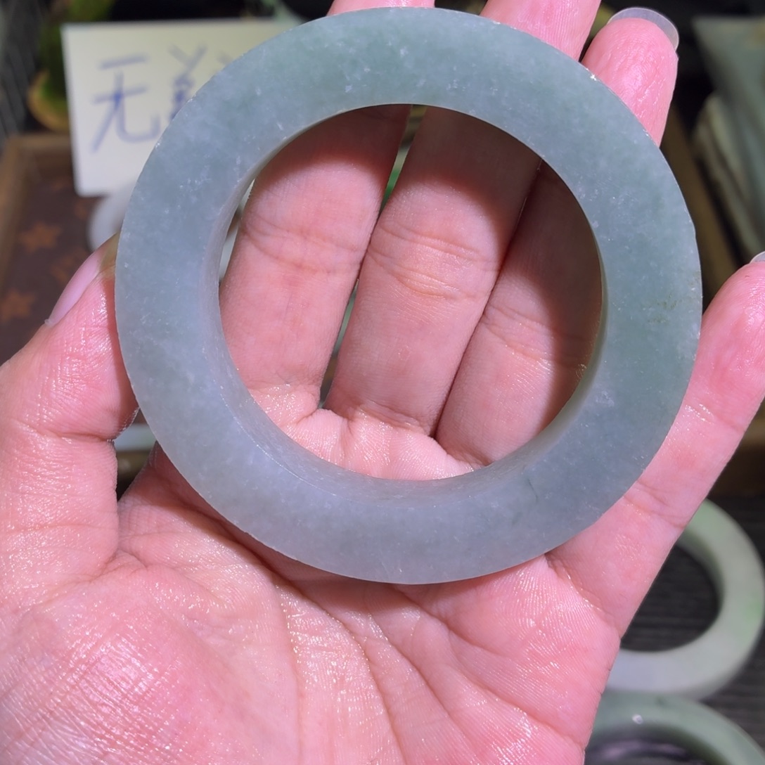定制翡翠未镶嵌缅甸翡翠A货手镯毛胚定制