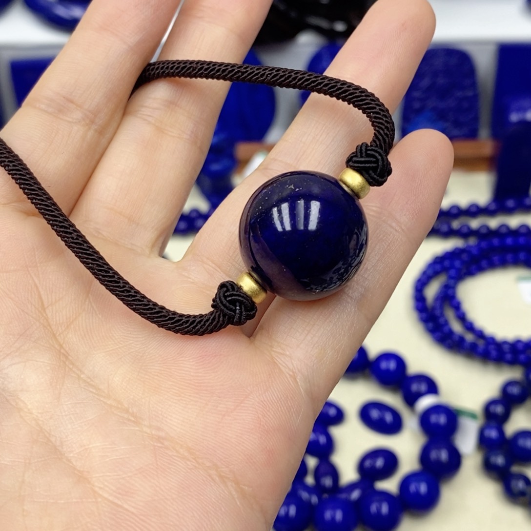 青金石颈饰未镶嵌