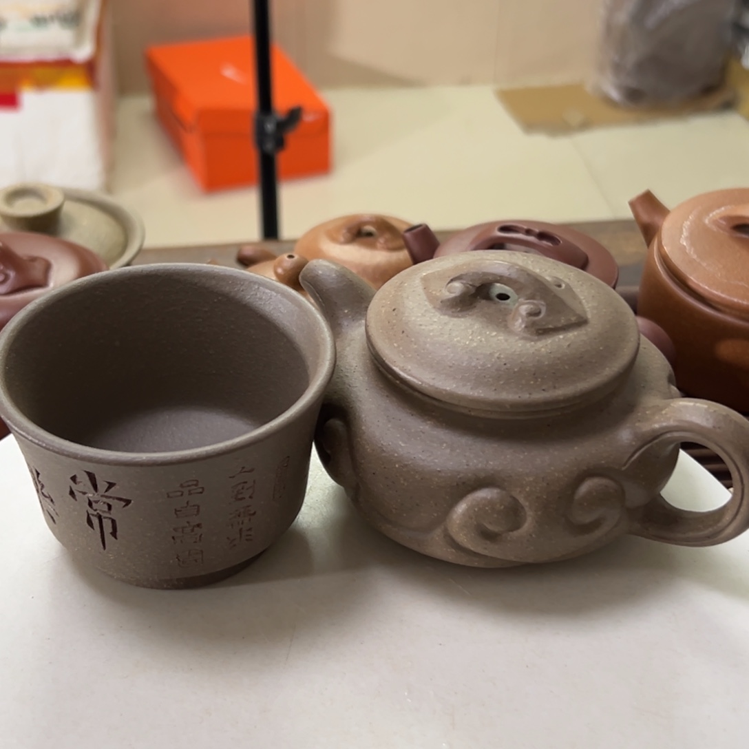 茶壶紫砂五彩段泥如意仿古200