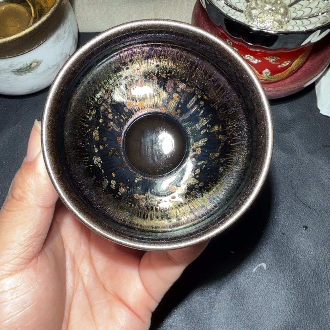 茶盏建窑建盏主人杯