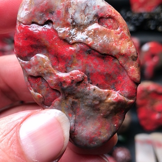 昌化石昌化鸡血石原石