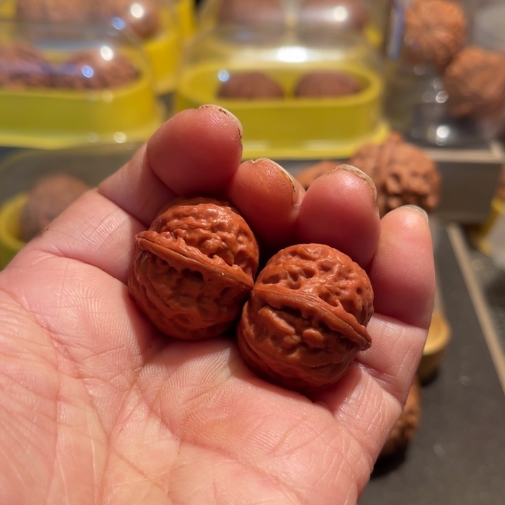 文玩核桃把件全品野生南瓜28