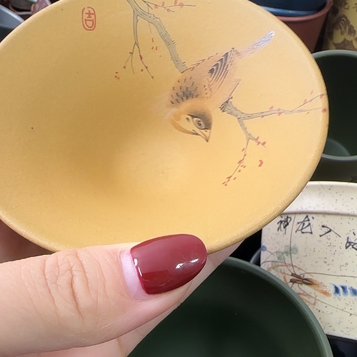 紫砂茶杯紫砂主人杯大放漏！