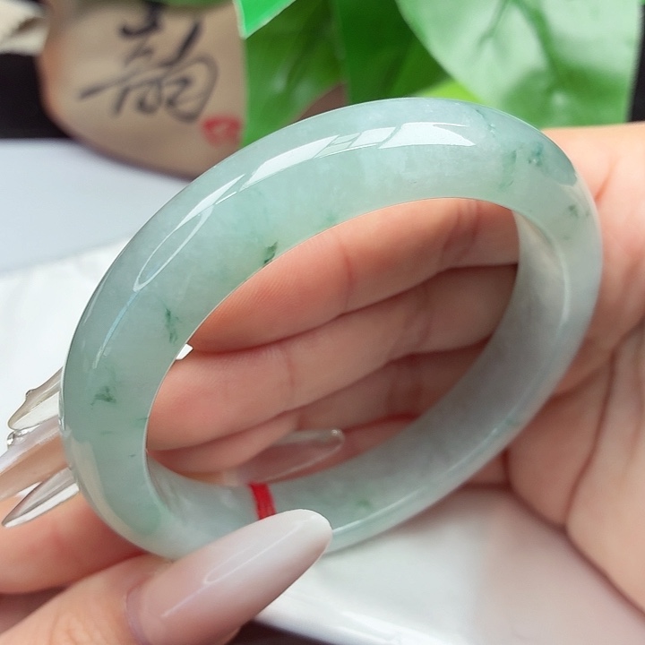 未镶嵌手镯翡翠59-60圈口
