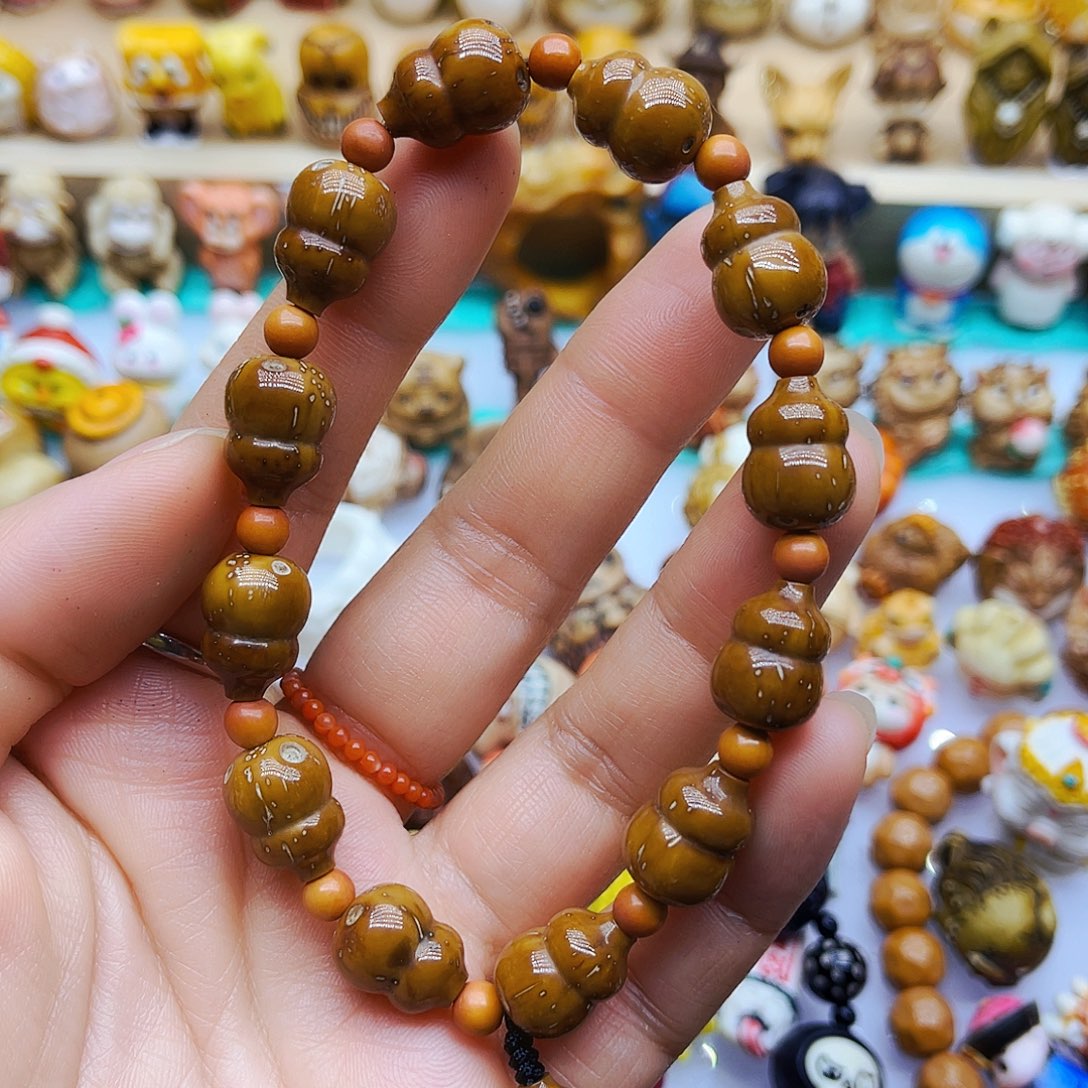 紫金鼠吊坠手工雕刻配饰